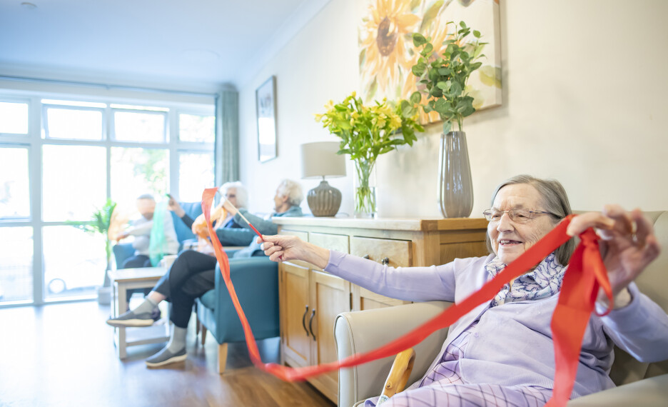 Branksome Heights care home in Bournemouth, residents activities