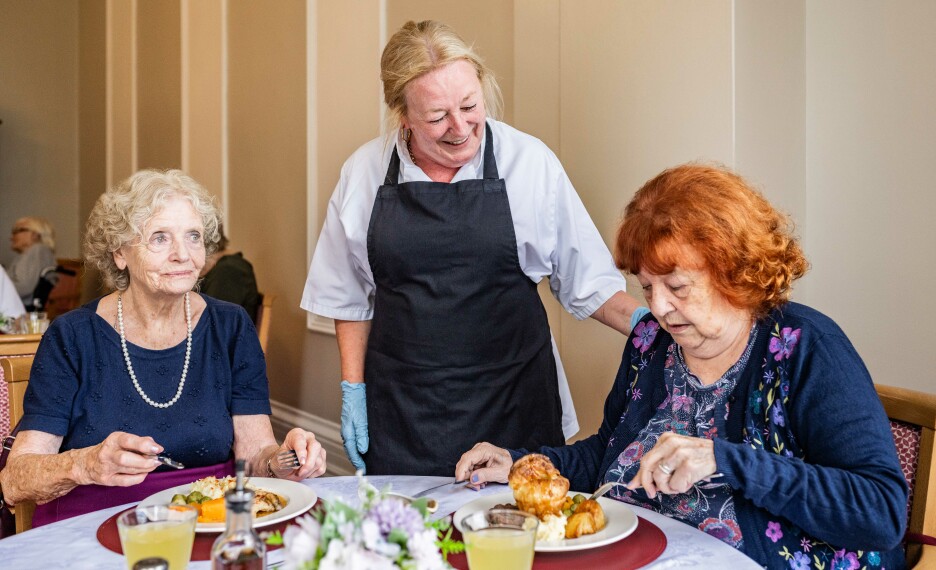 colne house care home dining experience
