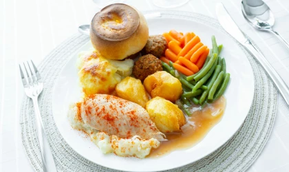 Eversley care home meal