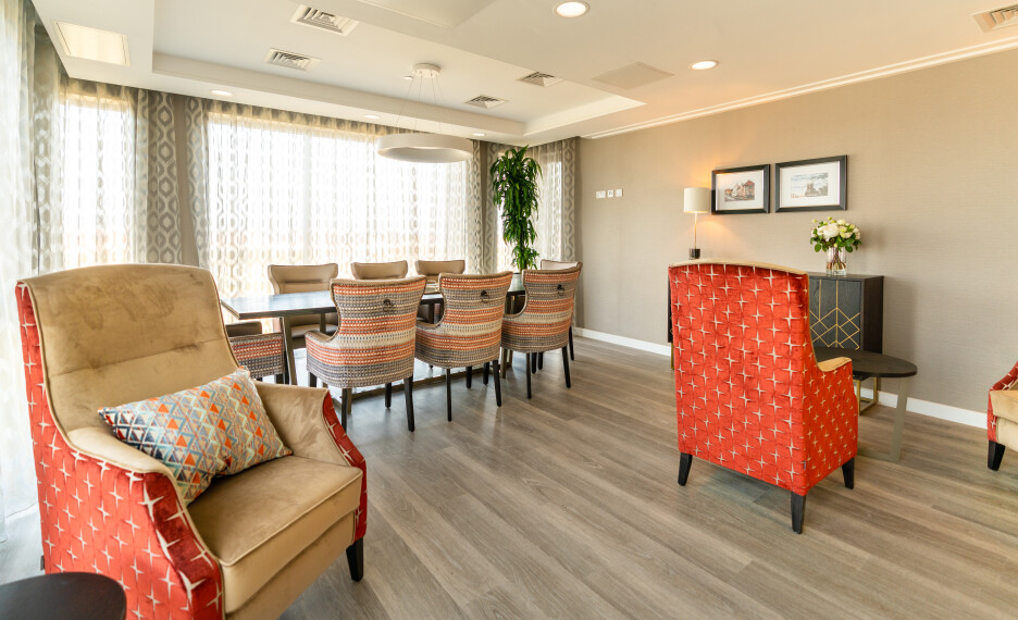 Kings Court Luxury Nursing Home in Holt Lounge