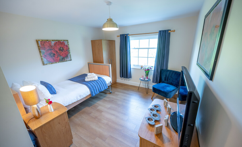 Get a glimpse of the beautifully designed interior rooms at Oaklands Care Homes Scole